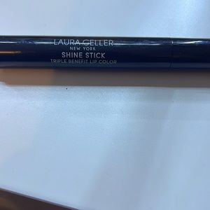 Laura Geller Shine Stick Triple Benefit Lip Color- Radiant red~ NEW